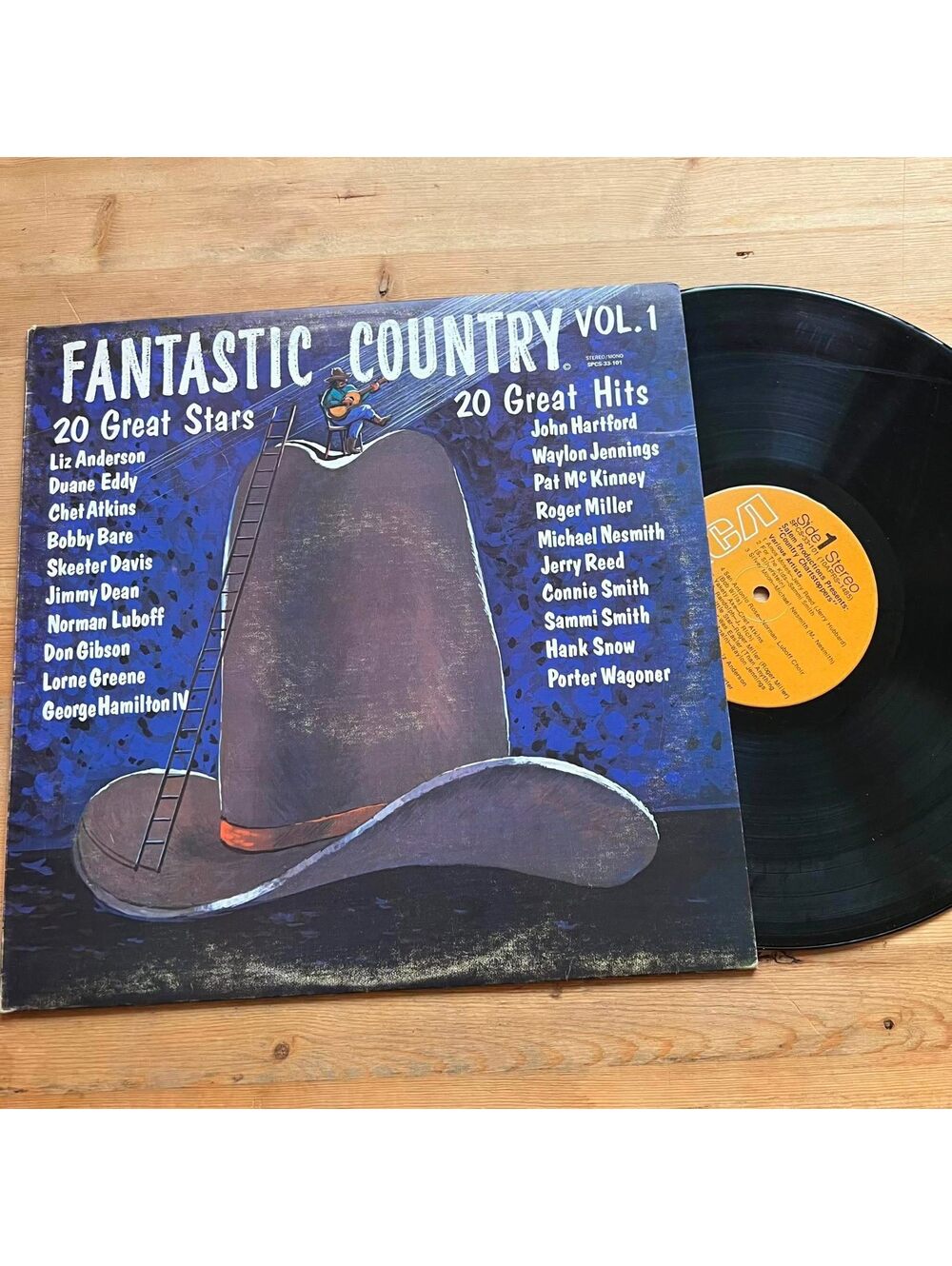 Various - Fantastic Country Vol. 1 20 Great Hits 33rpm VG+ VR15